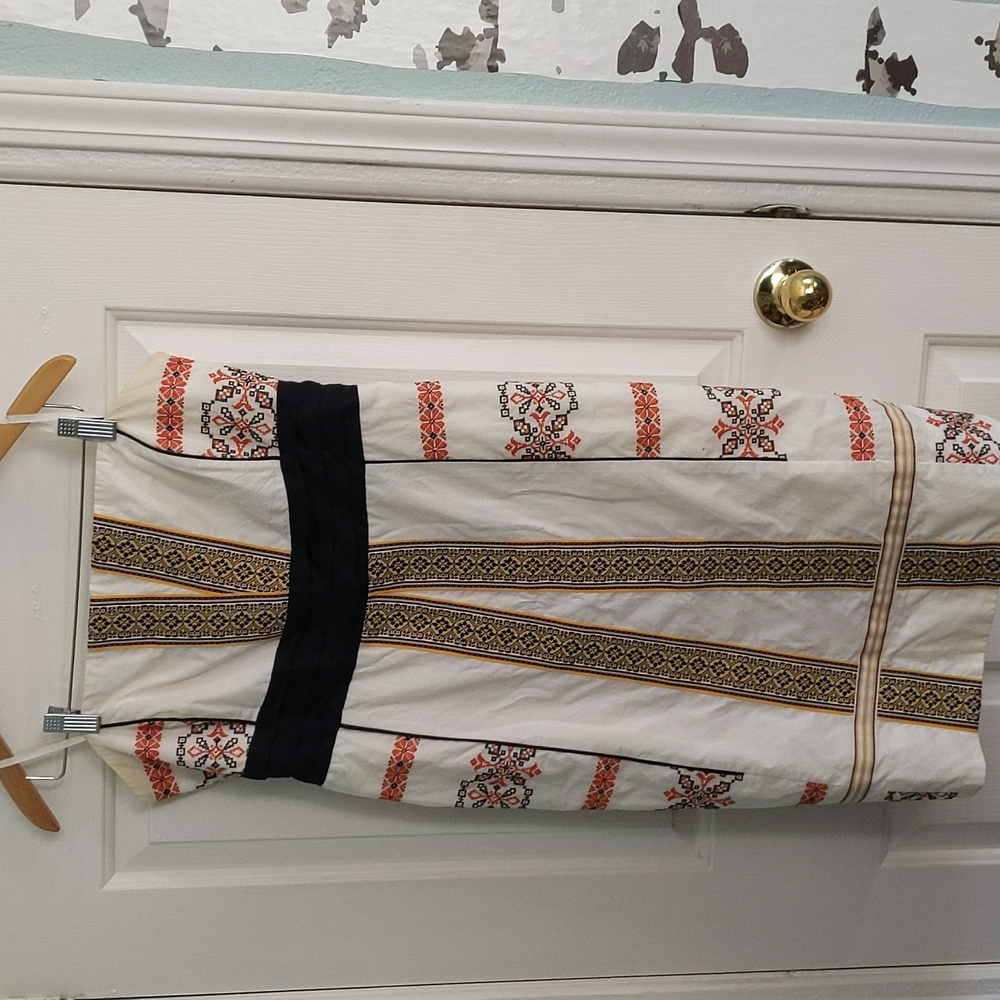 Anthropologie Floreat embroidered dress